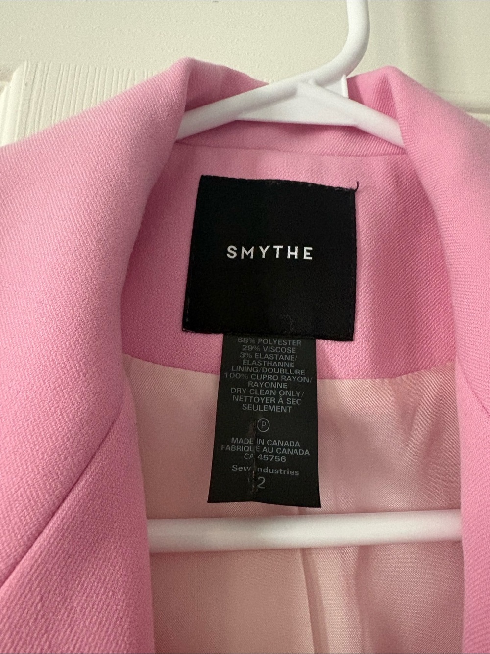 Smythe Pink Bow Coat - Picture 4 of 9